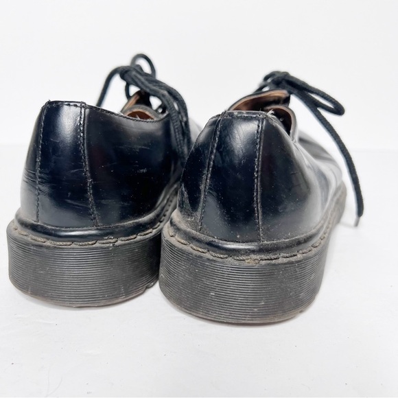 Vintage Dr. Martens Look Shoes Size 11 Women’s Oxfords Leather Black - Picture 4 of 6